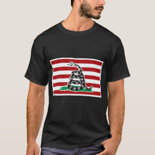 T-SHIRT NE MARCHEZ PAS SUR MOI LE DRAPEAU - AUCUN TEXTE -