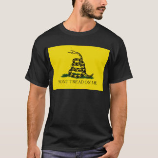 T-shirt NE MARCHEZ PAS SUR MOI, le drapeau de Gadsden