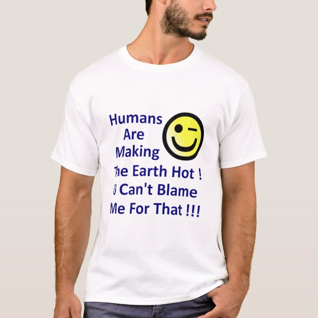 T-SHIRT NE ME BLÂME PAS (Devant)