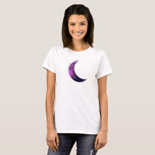 T-shirt Ne me blâme pas...c'est mon Capricorne Lune violet