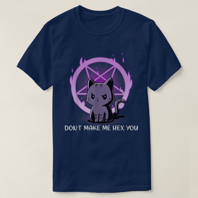 T-shirt Ne Me Faites Pas Lui Vous Malin Sarcastique Chat H (Design devant)