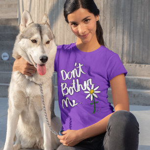 T-shirt Ne me gêne pas la marguerite