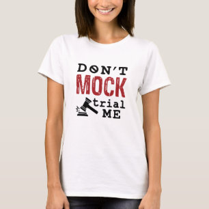 T-shirt Ne me jugez pas Faux