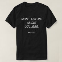 Ne me posez pas de questions sur l'université. Mer