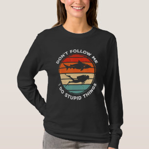 T-shirt Ne Me Suis Pas Je Fais Des Choses Stupides Plongeu