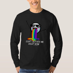 T-shirt Ne m'embête pas en ce moment Cool visage de mème s