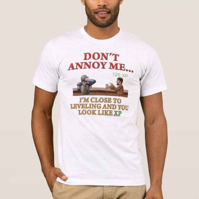 T-shirt Ne m'ennuyez pas (Devant)