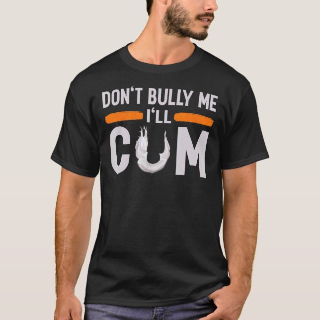 T-shirt Ne m'intimide pas, je viendrai ne m'intimide pas,  (Devant)