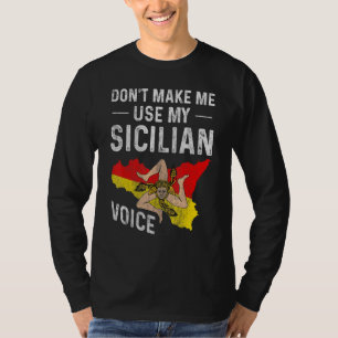 T-shirt Ne m'oblige pas à utiliser mes Convers Siciliens V