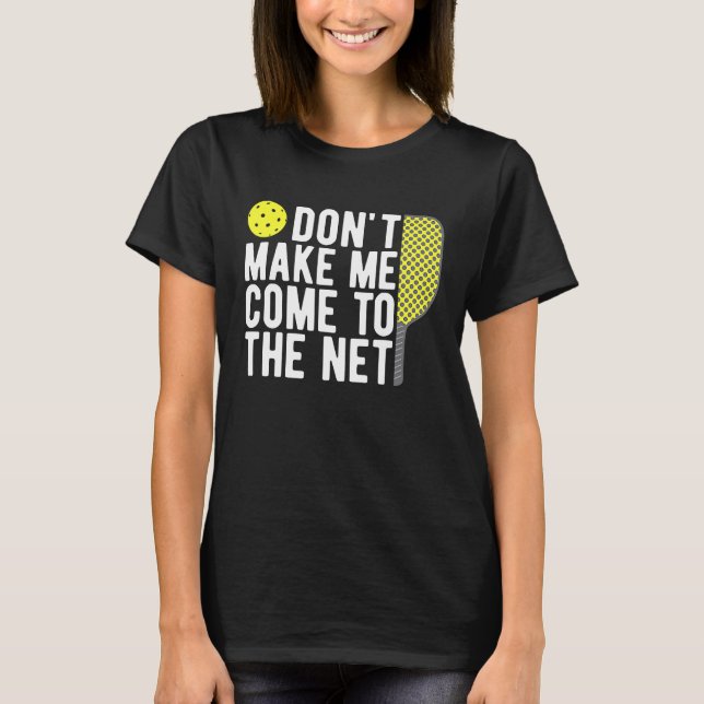 T-shirt Ne m'oblige pas à venir à la rose de basket (Devant)