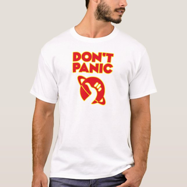 T-shirt Ne paniquez pas (Devant)