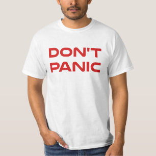 T-shirt Ne paniquez pas