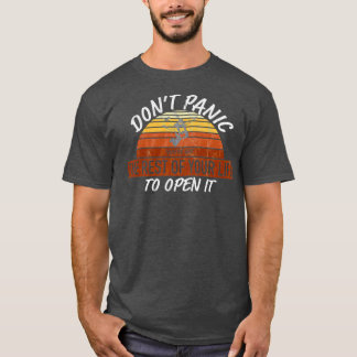 T-shirt Ne paniquez pas Funny Skydiving
