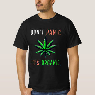 T-shirt Ne paniquez pas son bio