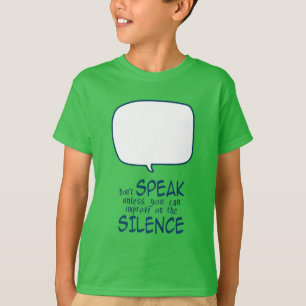 T-shirt Ne Parle Pas