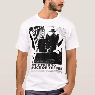 T-shirt Ne parlez pas à la police