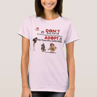 T-SHIRT NE PAS ACHETER LE MENSONGE