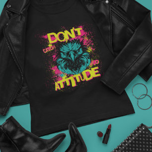 T-shirt Ne pas attraper aucune attitude - Sarcastique