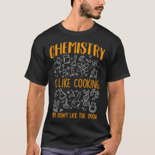 T-shirt Ne pas choisir la chimie de la cuillère