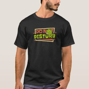 T-shirt Ne pas déranger Alligator Snapping Red Eared Slide