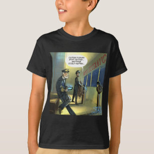 T-shirt Ne pas écrire et Titanic drôle