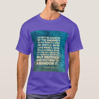 T-shirt Ne Pas Être Daunté