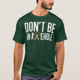 T-shirt Ne Pas Être Un Défilement D'Axe