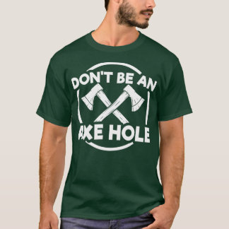 T-shirt Ne Pas Être Un Trou Ax