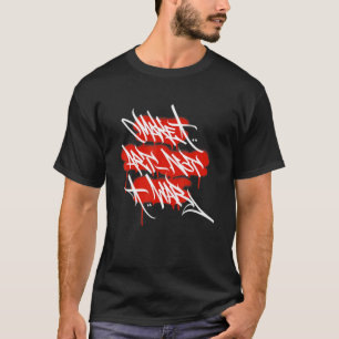 T-shirt Ne pas faire de Graffiti de guerre