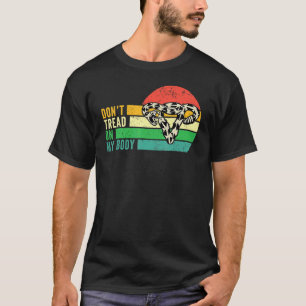 T-shirt Ne pas filer sur mon corps Uterus Abortion Pro Cho