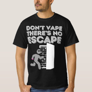 T-shirt Ne pas fumer sur le papier