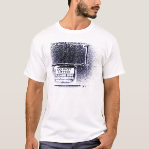 T-shirt Ne pas laisser