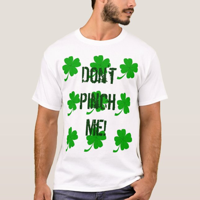 T-shirt Ne pas me faire pincer les fermetures personnalisé (Devant)