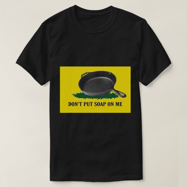 T-shirt Ne pas mettre de savon sur moi Vêtements (Design devant)
