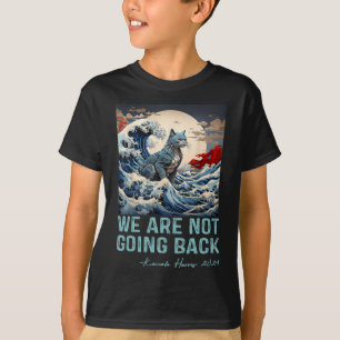 T-shirt Ne Pas Retourner Une Mignonne Vague De Chats Bleus