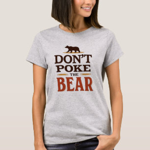 T-shirt Ne pas se disputer la typographie minimaliste de l