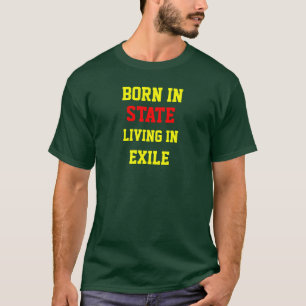 T-shirt NÉ (Personnaliser avec votre état d'origine)