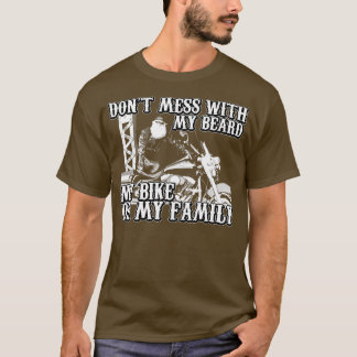 T-shirt Ne pique pas avec ma barbe