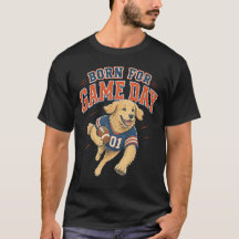 Né pour le jour de match de football Retriever d'O