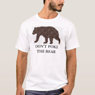 T-shirt Ne poussez pas l'ours
