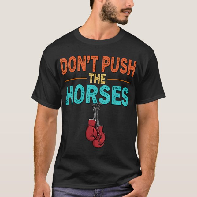T-shirt Ne Pouvez Pas Les Chevaux Ne Pouvez Pas Les Chevau (Devant)