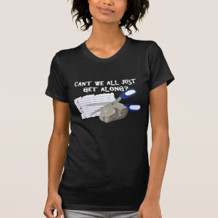 T-shirt Ne pouvons-nous pas tous juste subsister ?