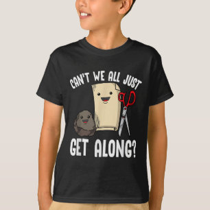 T-shirt Ne pouvons-nous pas tous nous contenter d'Along_ C