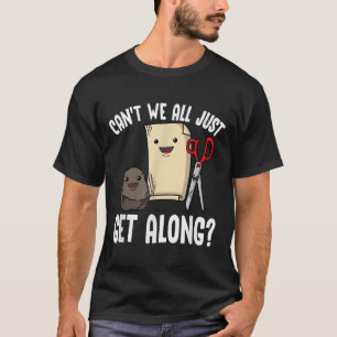 T-shirt Ne pouvons-nous pas tous nous contenter d'Along_ C