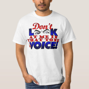 T-shirt Ne regardez pas M. Anger