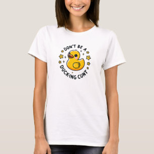 T-shirt Ne sois pas un canard heureux