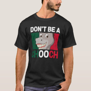 T-shirt Ne sois pas un Humour d'Italie à la sauce