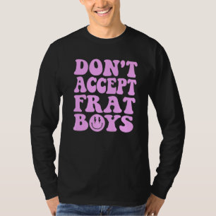 T-shirt Ne sortez pas Frat Boys Preppy Trendy 1