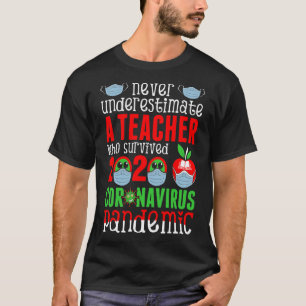 T-shirt Ne Sous-Estimez Jamais La Pandémie Du Coronavirus