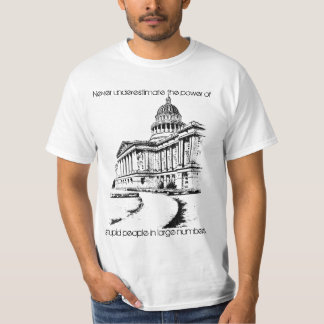 T-shirt Ne sous-estimez jamais le poids